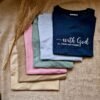 with god christelijk shirt verschijn duurzame kleding