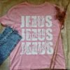jezus christelijk shirt verschijn duurzame kleding