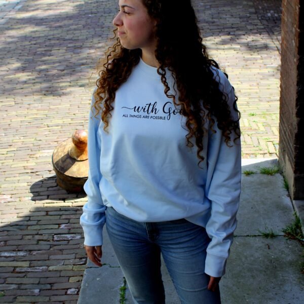 with god christelijk sweater verschijn duurzame kleding