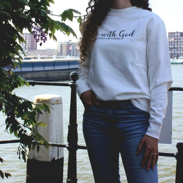 with god christelijk sweater verschijn duurzame kleding