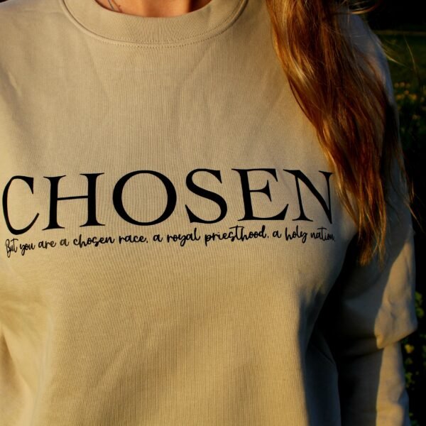 chosen christelijk sweater verschijn duurzame kleding4