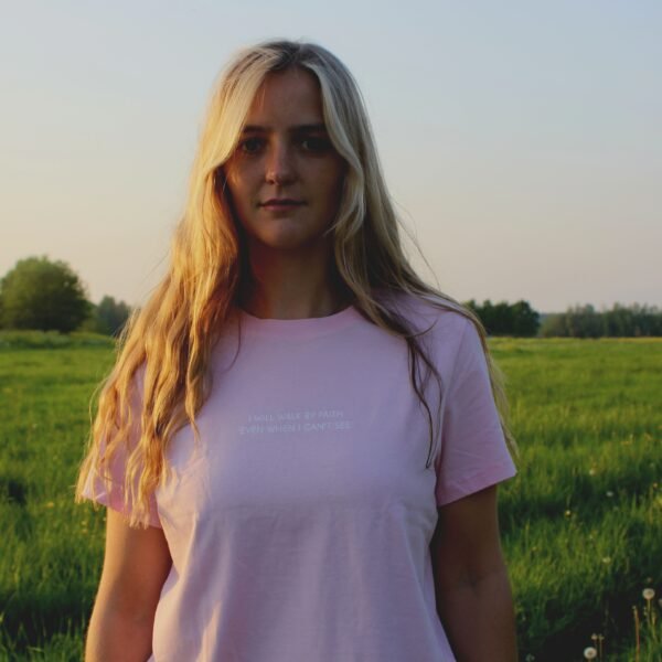 2i will walk by faith shirt dames verschijn