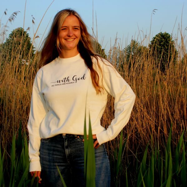 with god christelijk sweater verschijn duurzame kleding