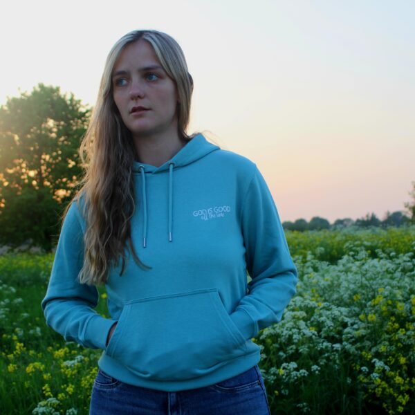 god is good christelijk hoodie verschijn duurzame kleding