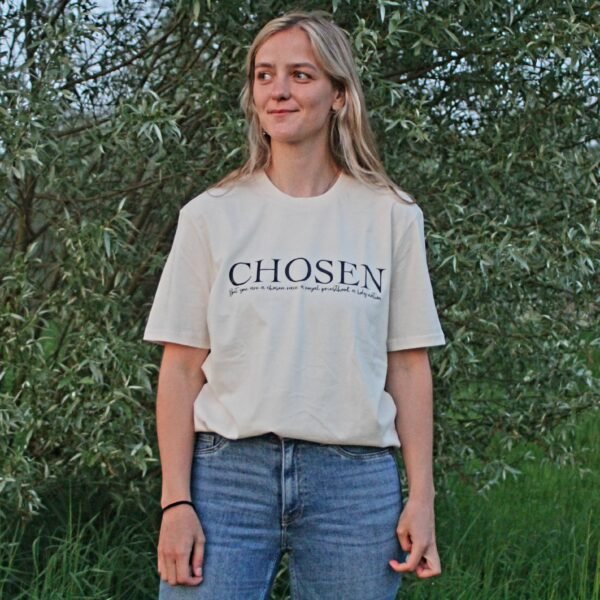 chosen christelijk shirt verschijn duurzame kleding11