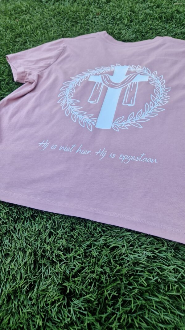 Verschijn- hij is niet hier - christelijke kleding - dames - shirt